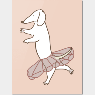 Ballet dog Posters and Art